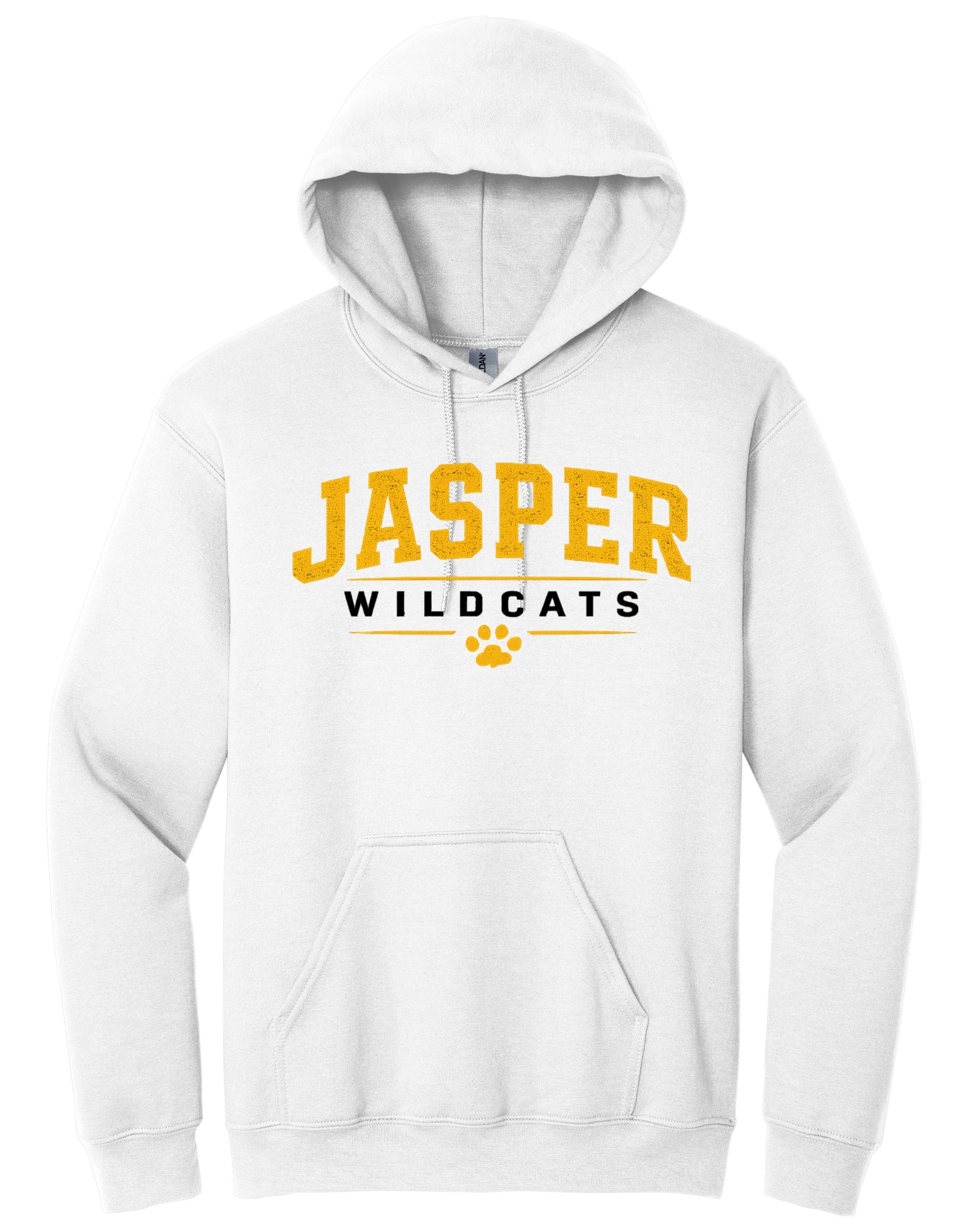 Jasper Wildcats Paw Print Gildan Hoodie