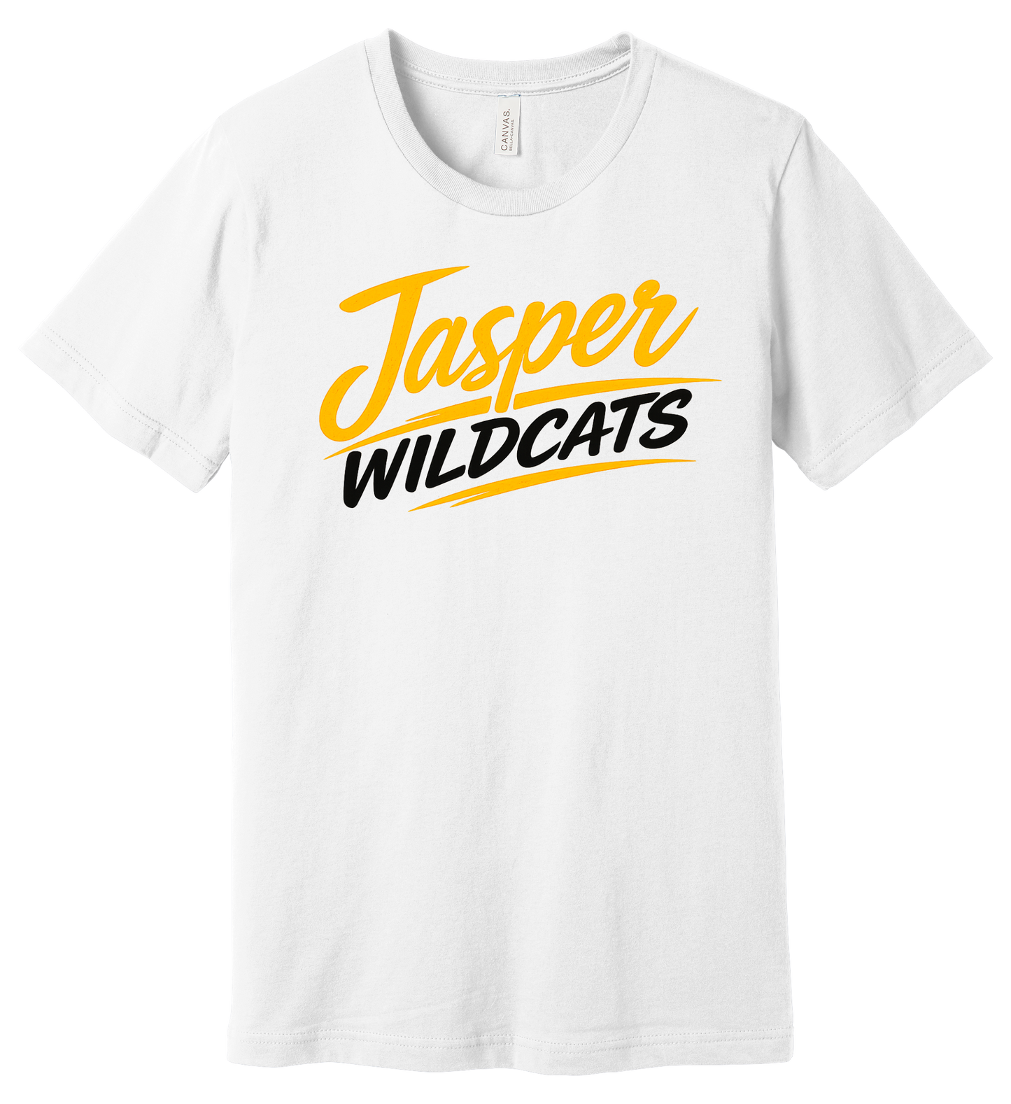 Jasper Wildcats Underline Bella Canvas Short Sleeve