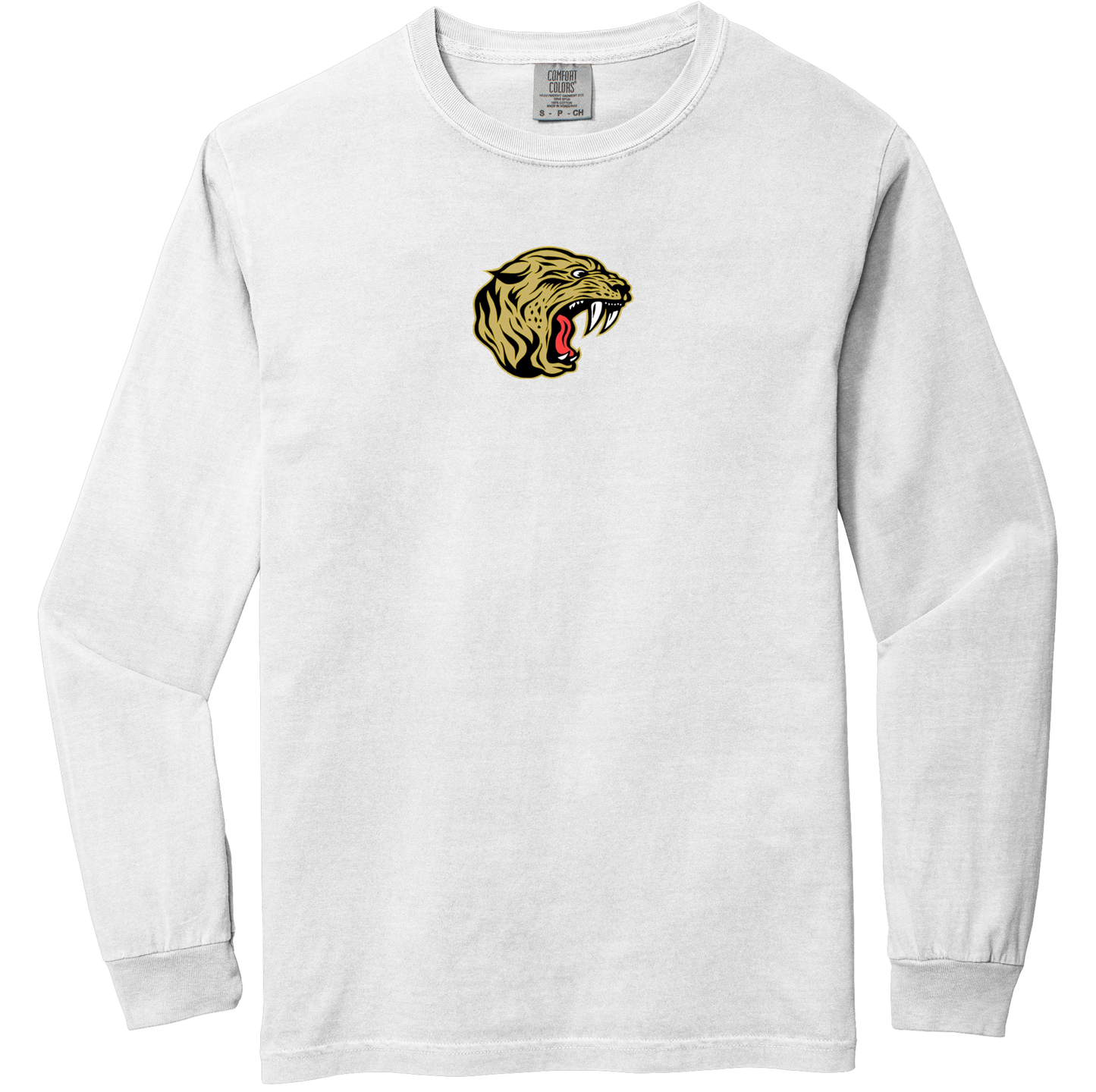 Wildcat Mascot Comfort Colors Long Sleeve