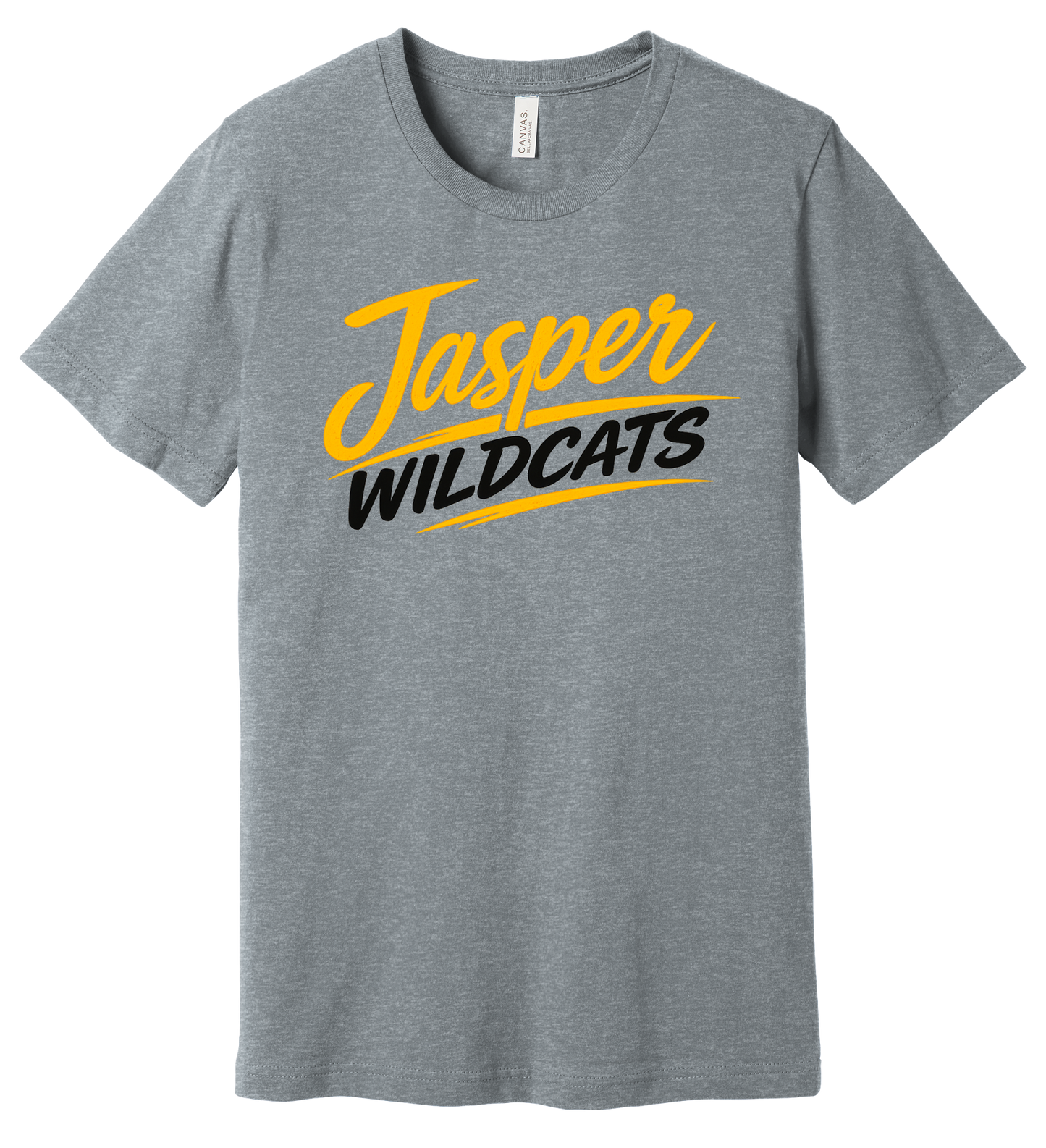Jasper Wildcats Underline Bella Canvas Short Sleeve