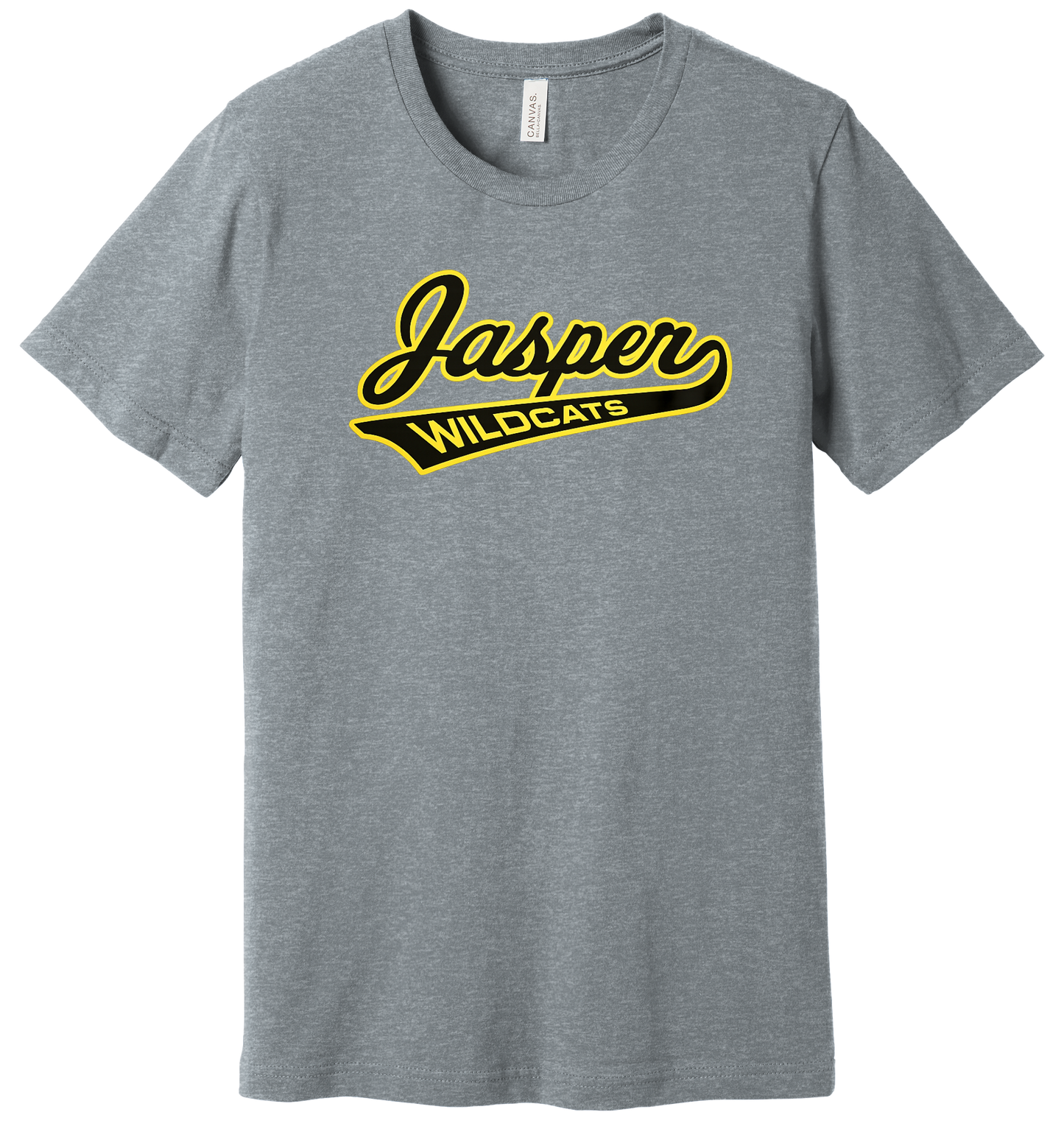 Jasper Wildcats Tail Bella Canvas Short Sleeve
