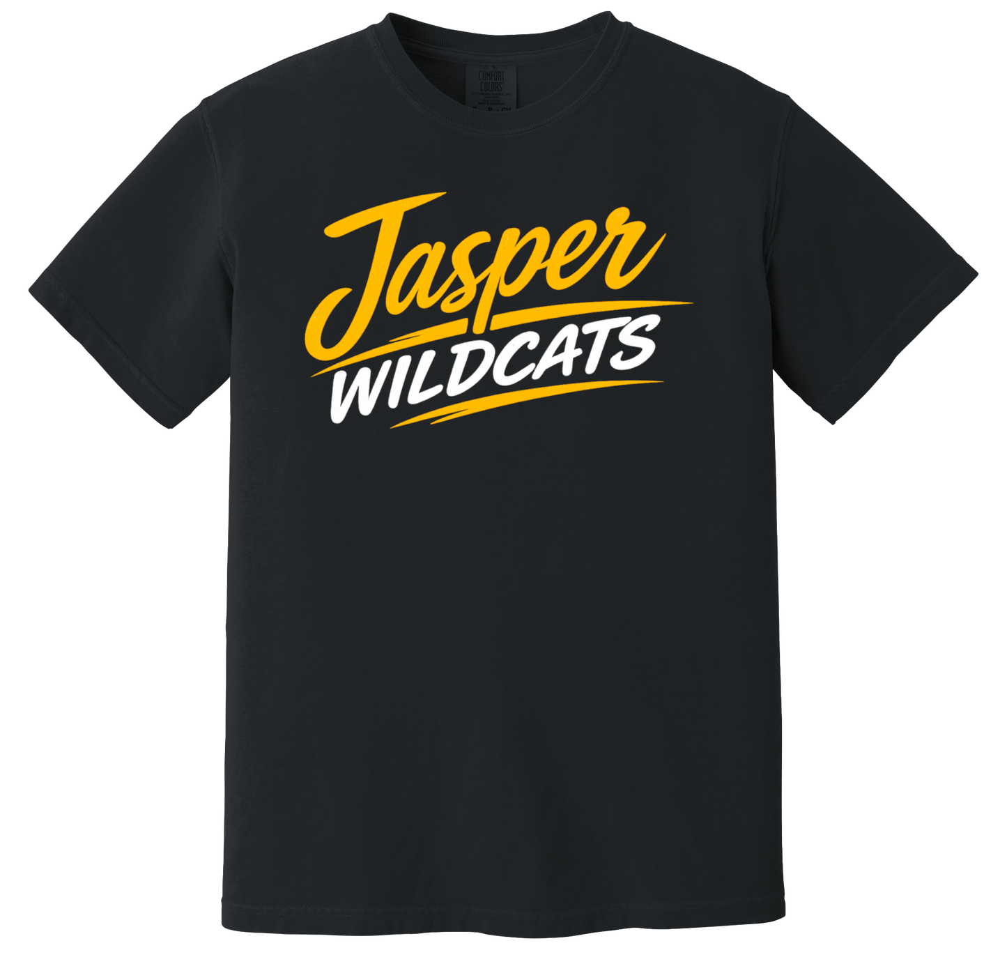 Jasper Wildcats Underline Comfort Colors Short Sleeve