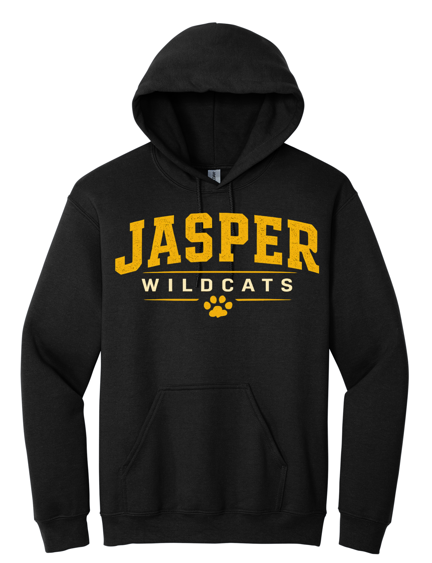 Jasper Wildcats Paw Print Gildan Hoodie