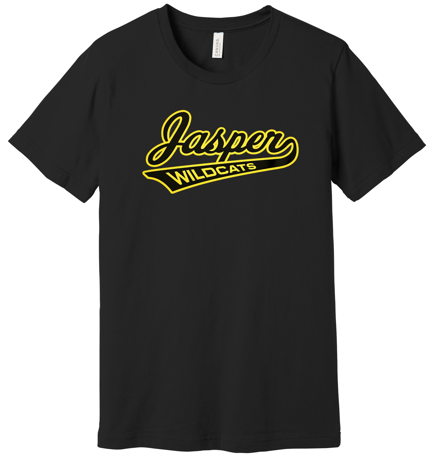Jasper Wildcats Tail Bella Canvas Short Sleeve