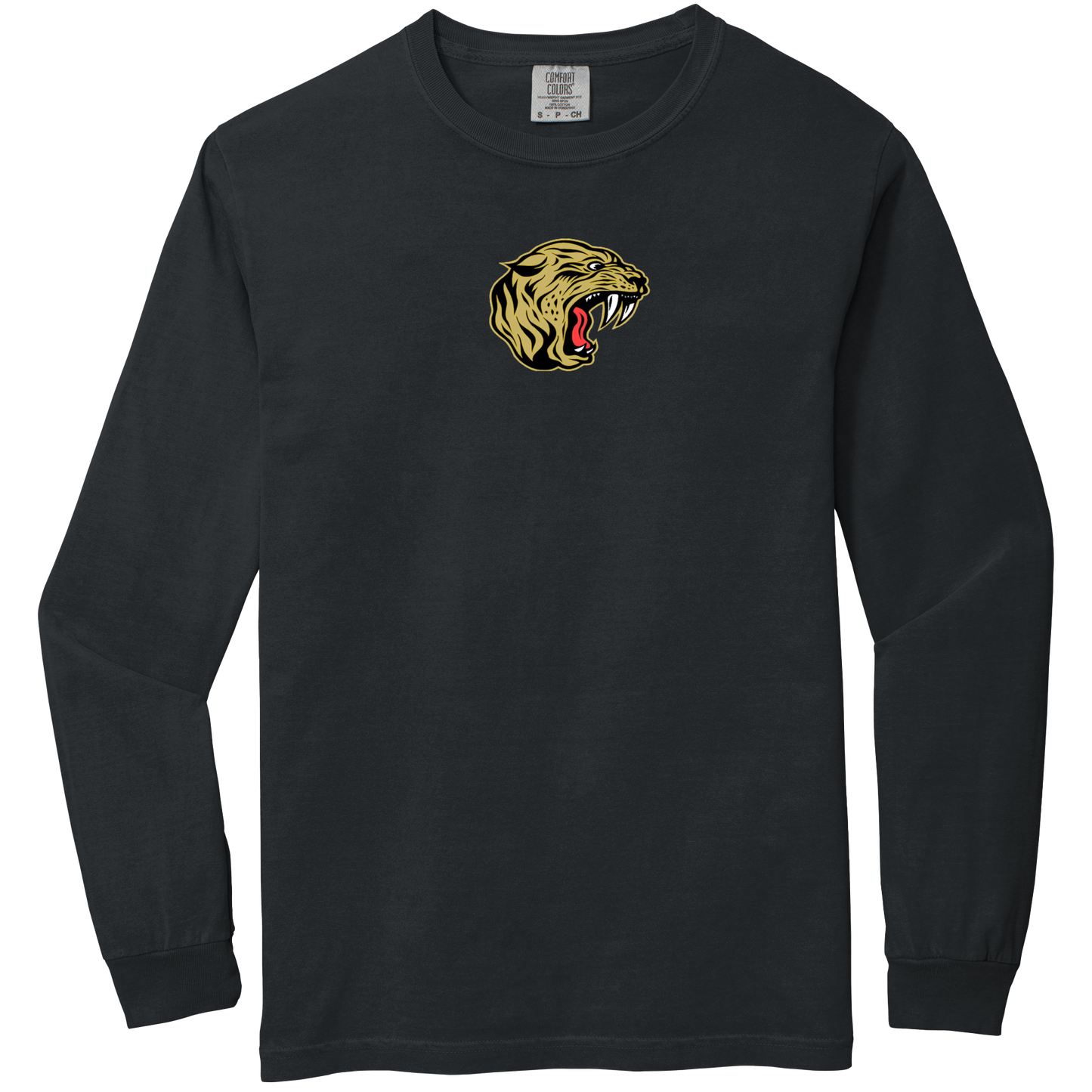 Wildcat Mascot Comfort Colors Long Sleeve