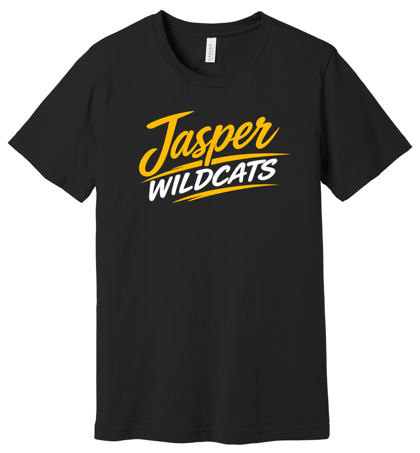 Jasper Wildcats Underline Bella Canvas Short Sleeve