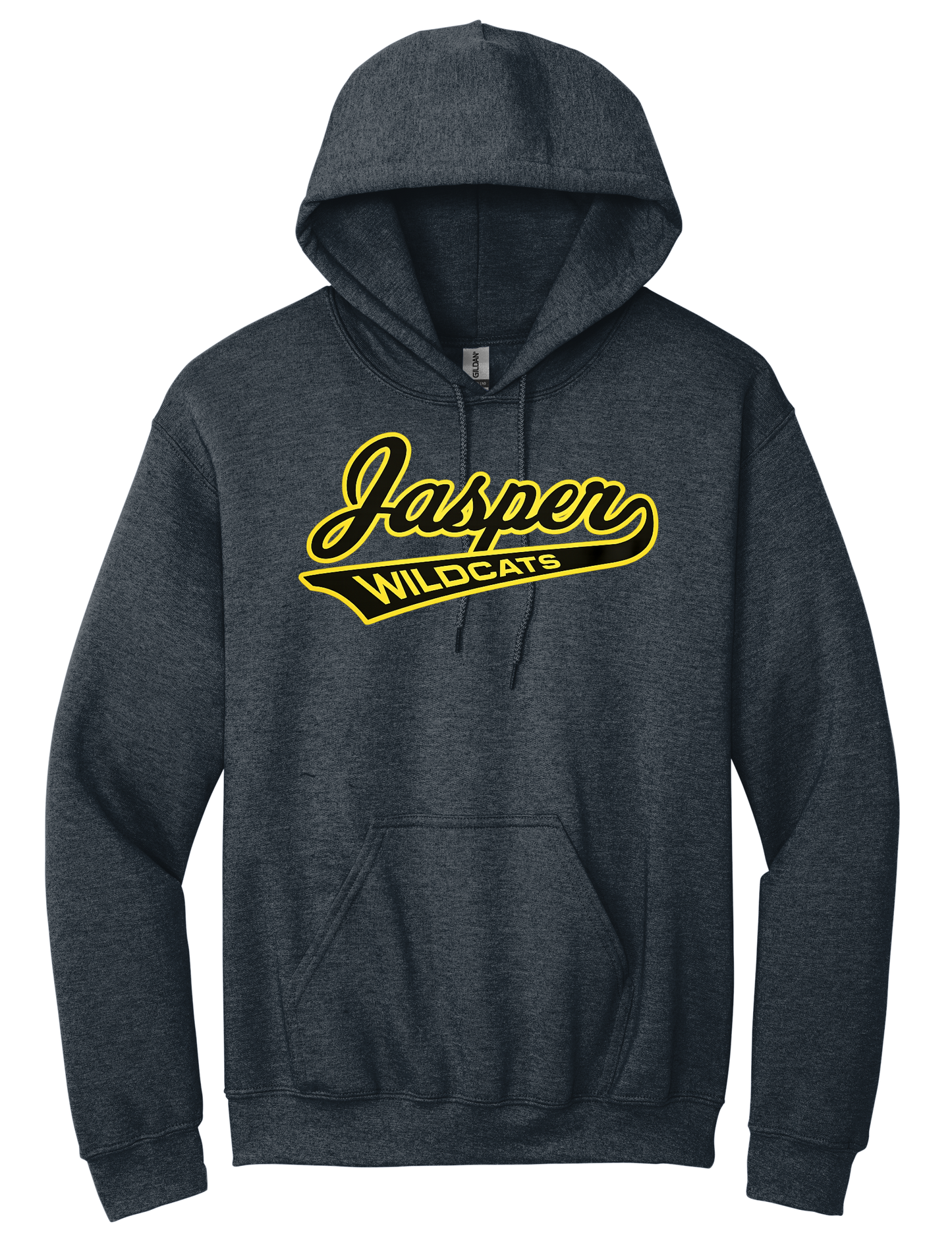 Jasper Wildcats Tail Gildan Hoodie