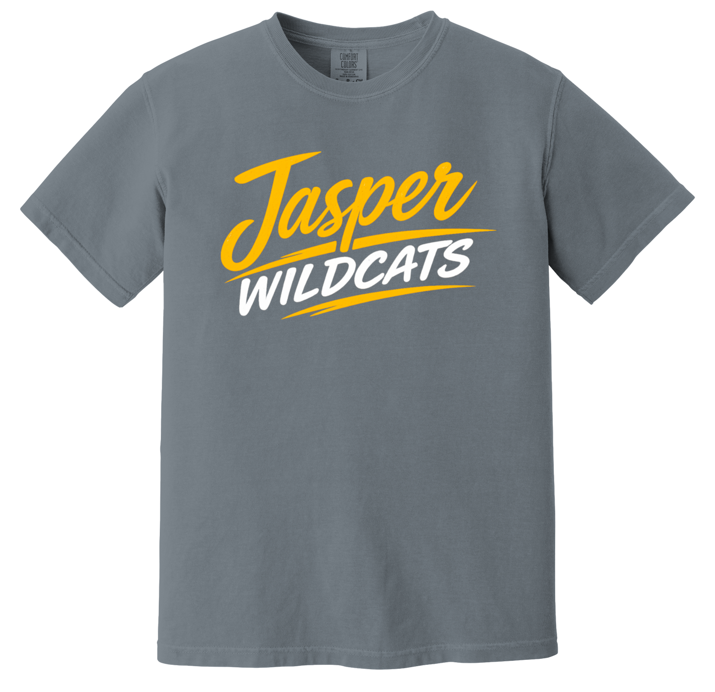 Jasper Wildcats Underline Comfort Colors Short Sleeve