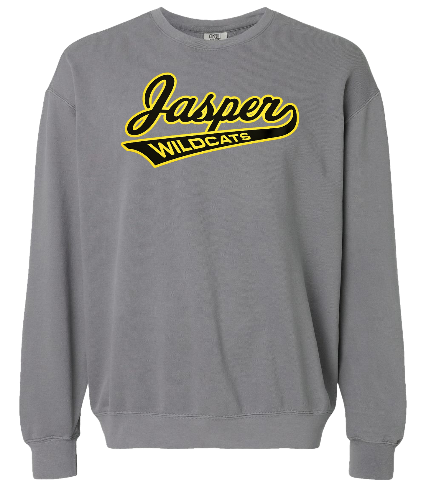 Jasper Wildcats Tail Comfort Colors Crewneck