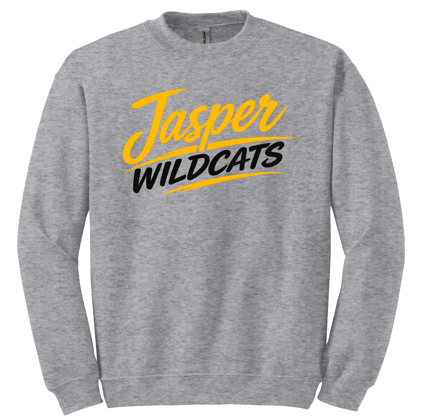 Jasper Wildcats Underline Gildan Crewneck