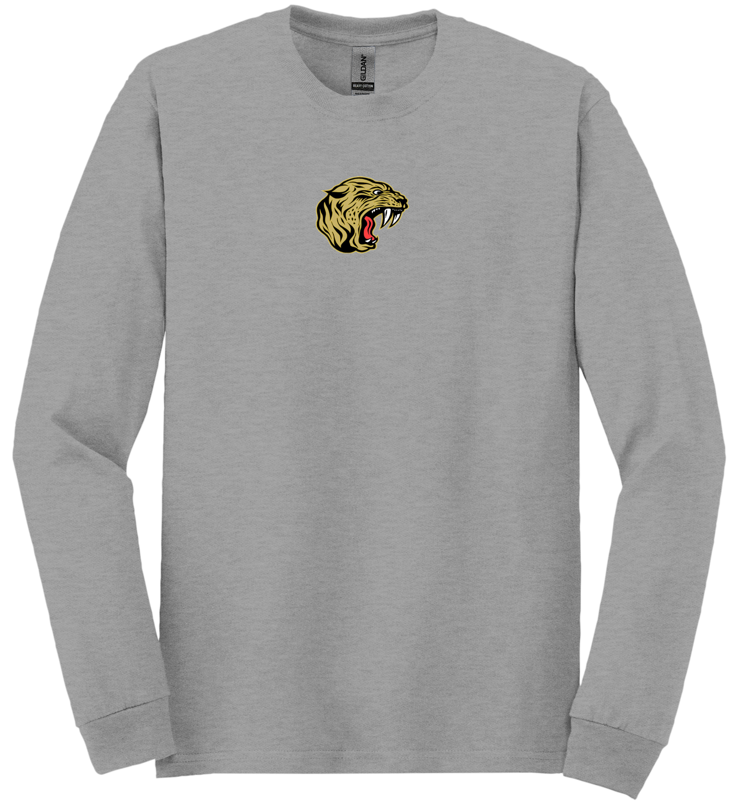 Wildcat Mascot Gildan Long Sleeve