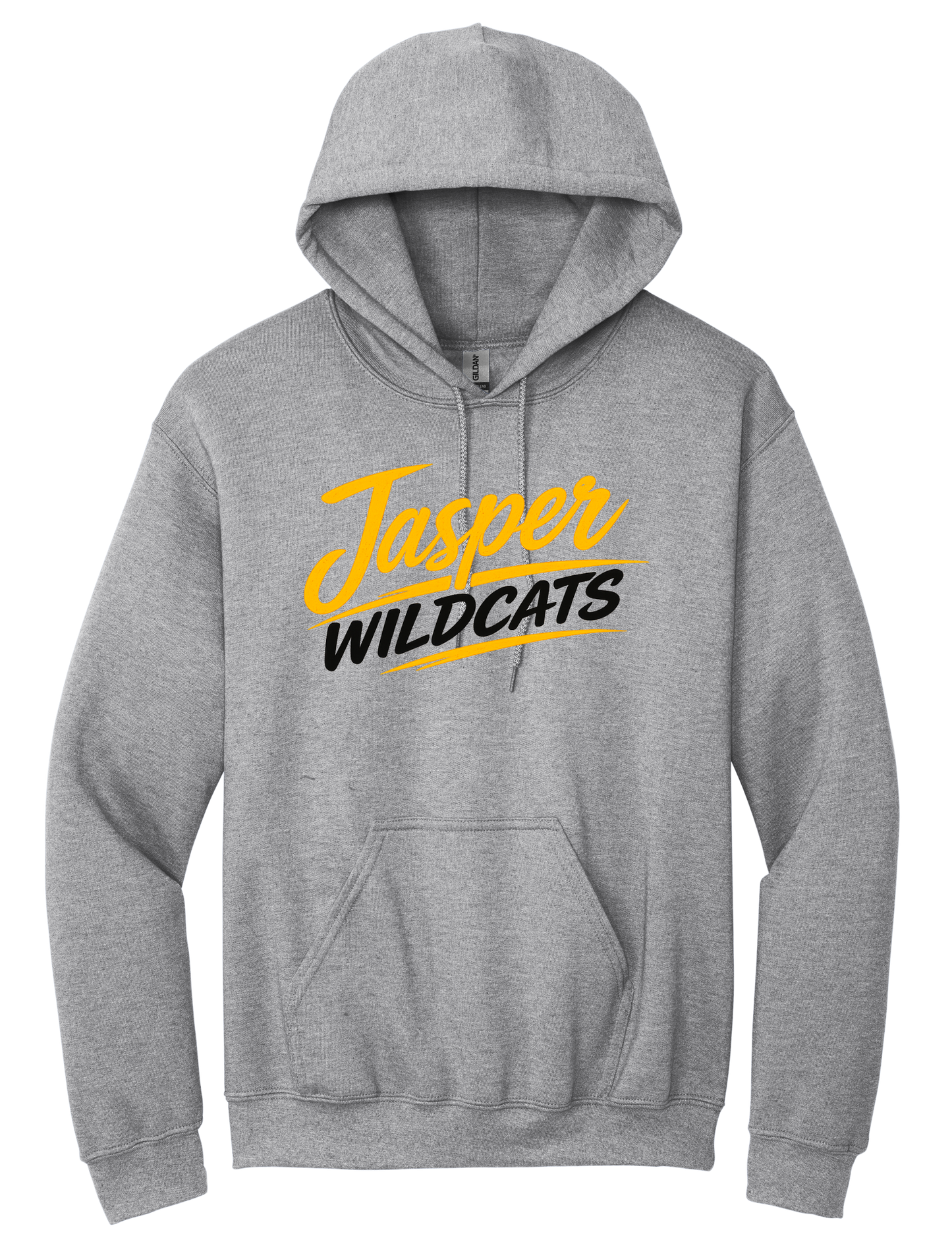 Jasper Wildcats Underline Gildan Hoodie