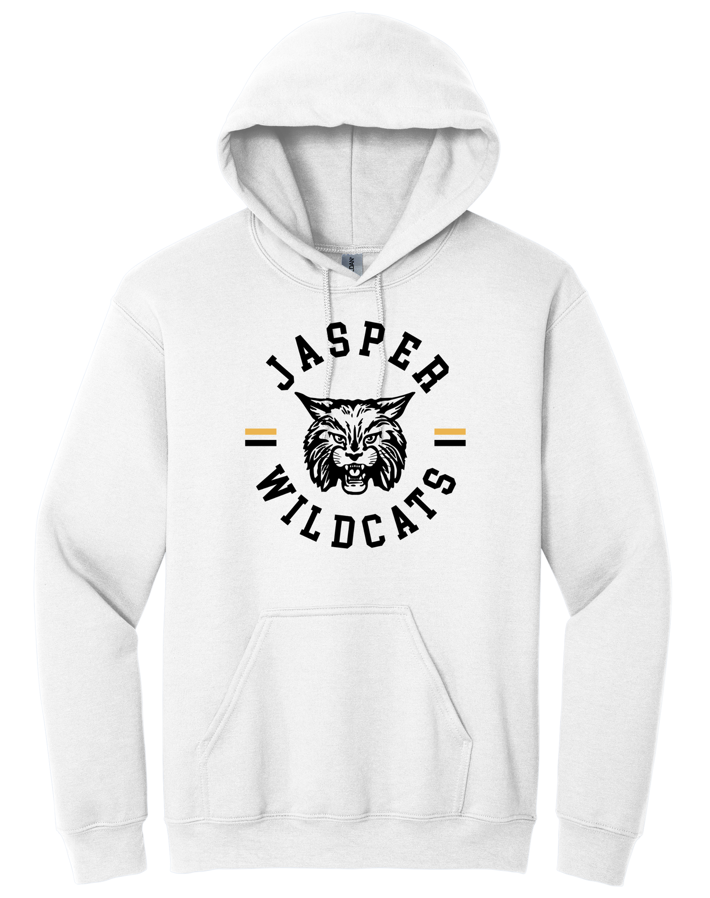 Jasper Wildcats Circle Gildan Hoodie