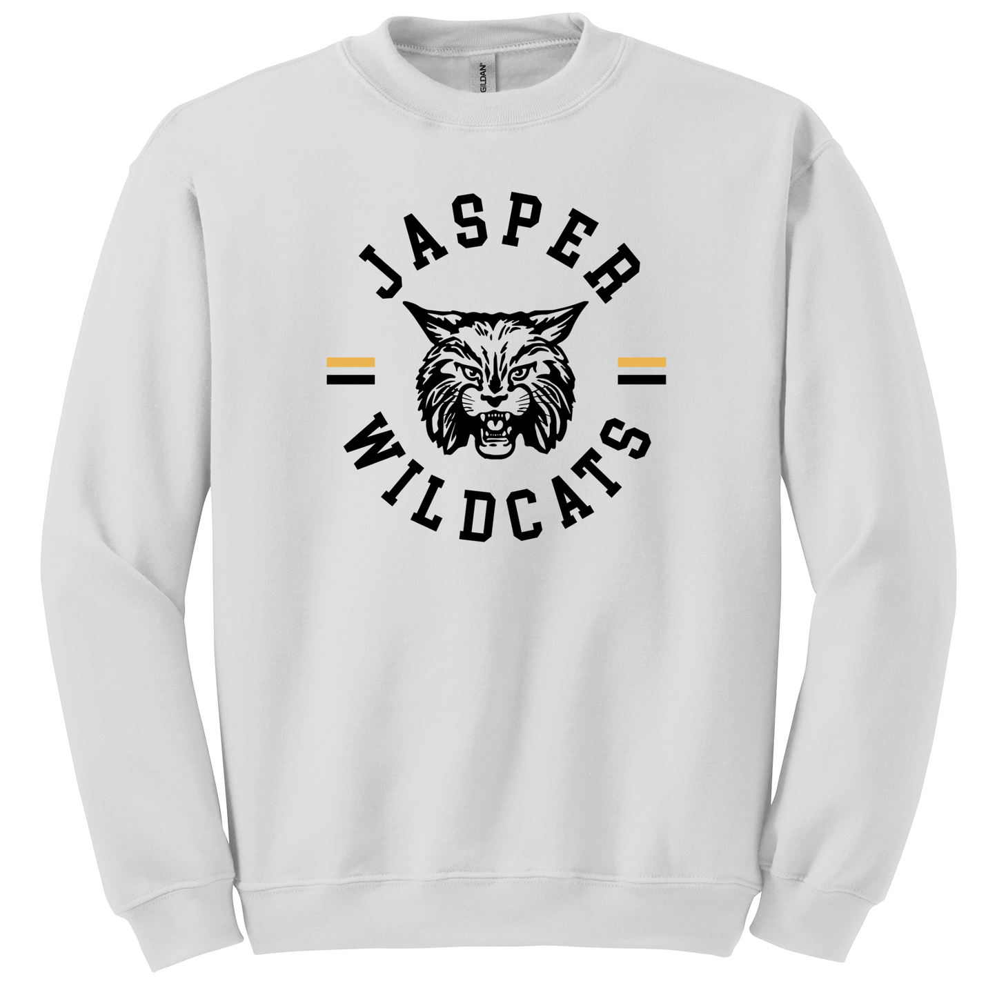 Jasper Wildcats Circle Gildan Crewneck