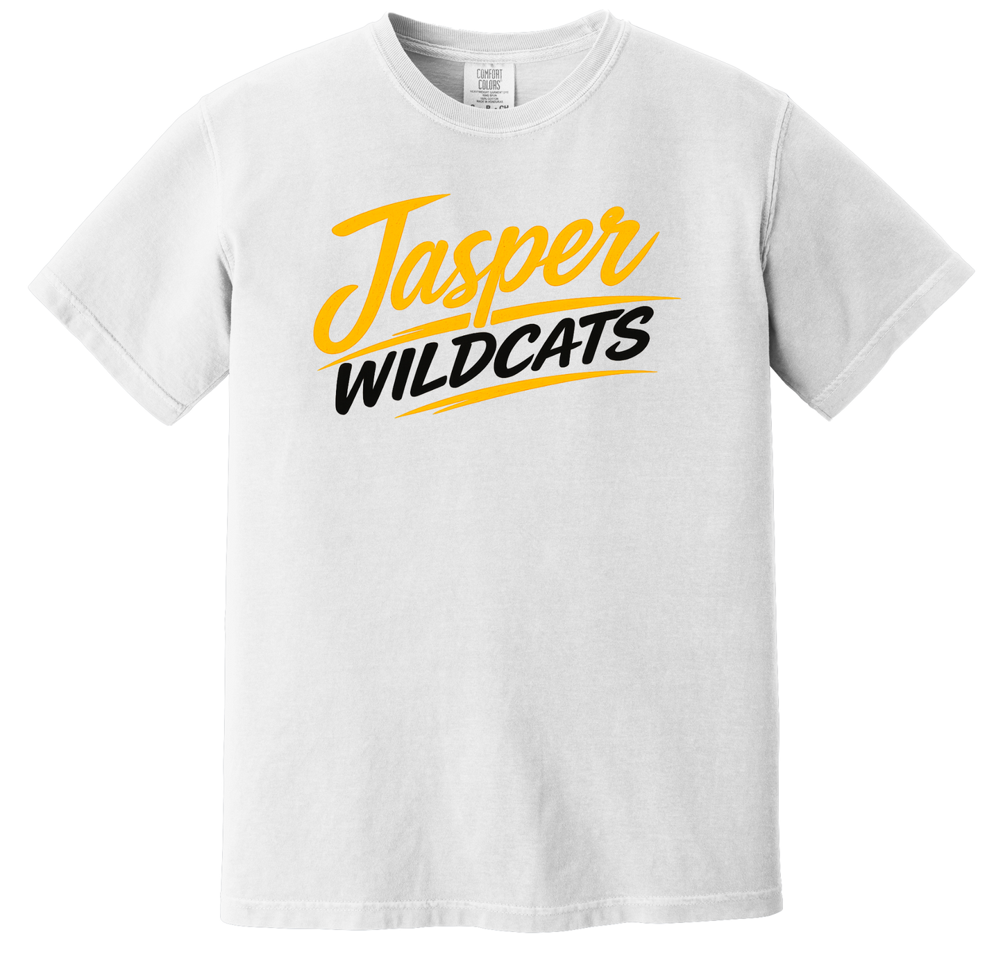 Jasper Wildcats Underline Comfort Colors Short Sleeve