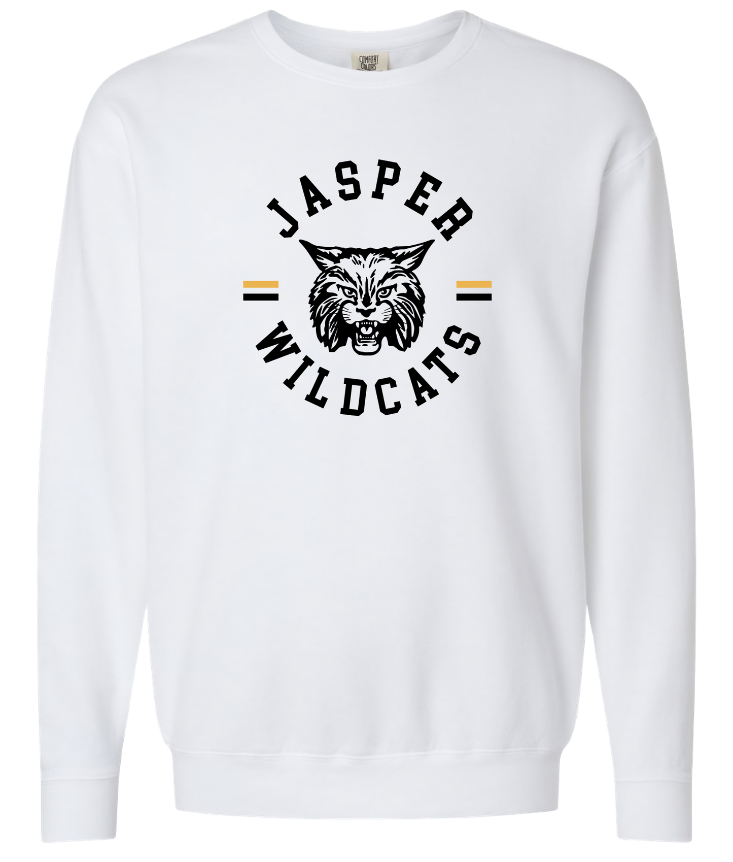 Jasper Wildcats Circle Comfort Colors Crewneck